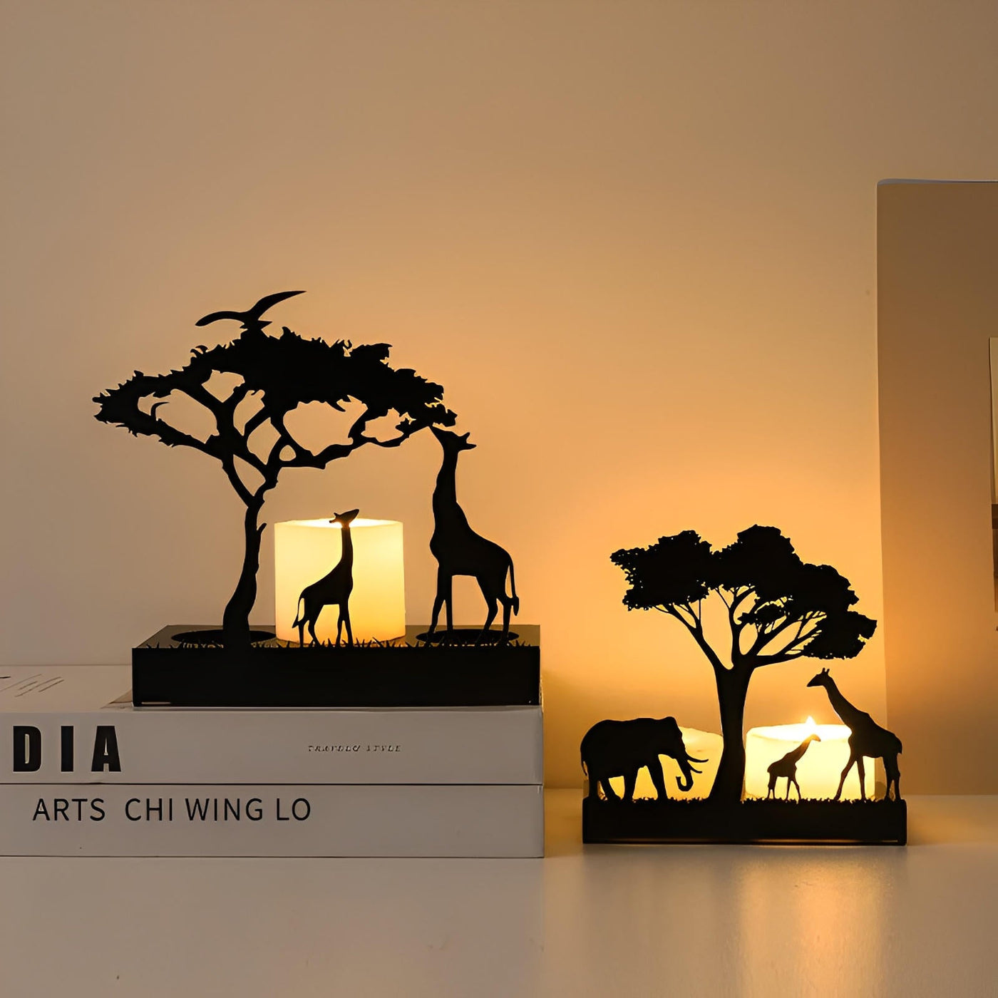 Safari Glow Candle Holders