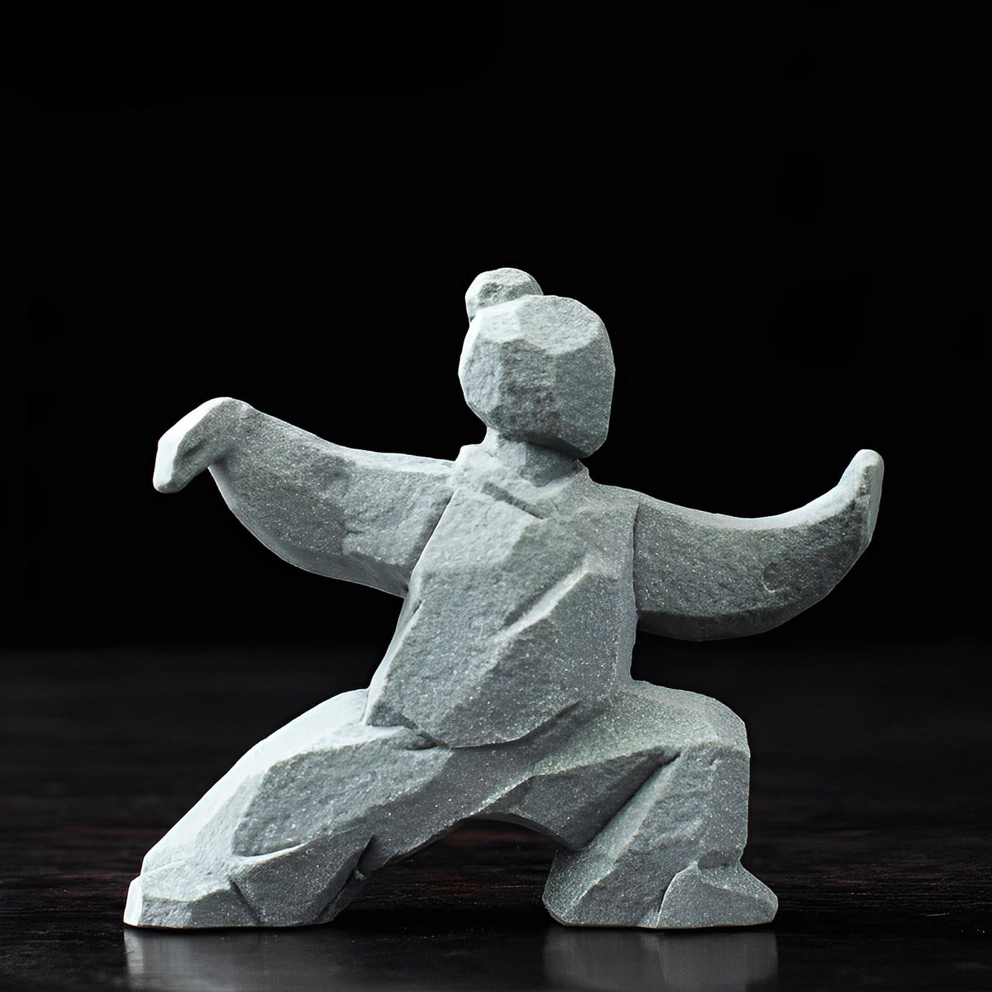 Wushu Flow Stone Figurines