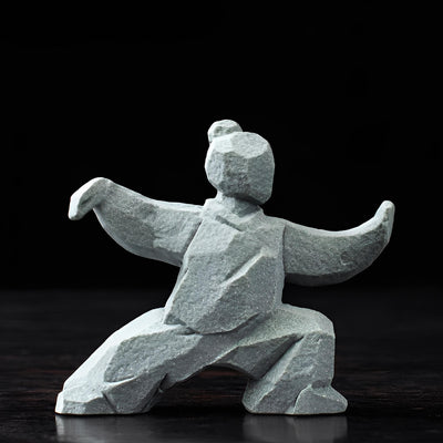 Wushu Flow Stone Figurines