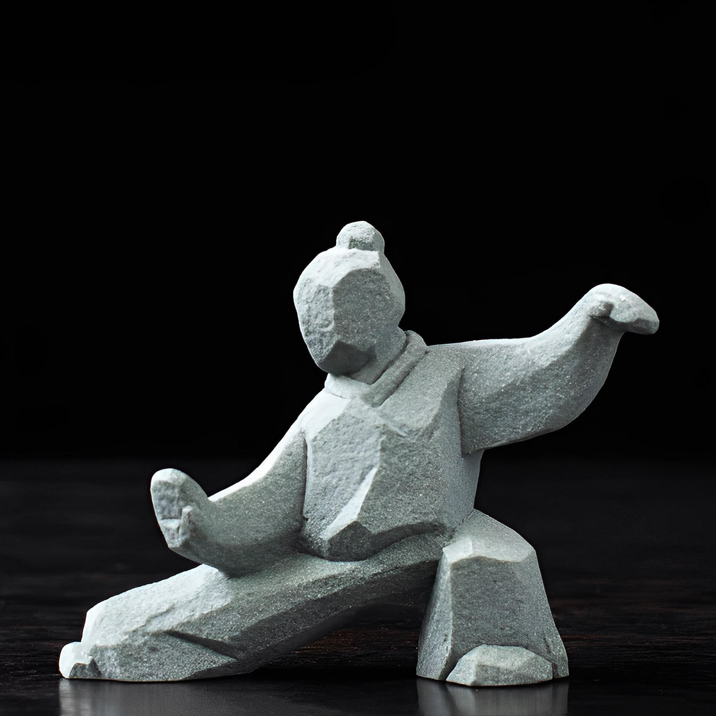 Wushu Flow Stone Figurines