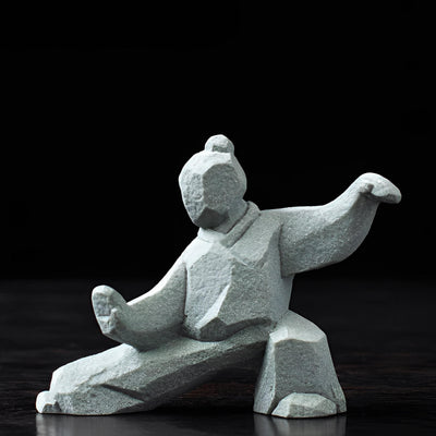 Wushu Flow Stone Figurines