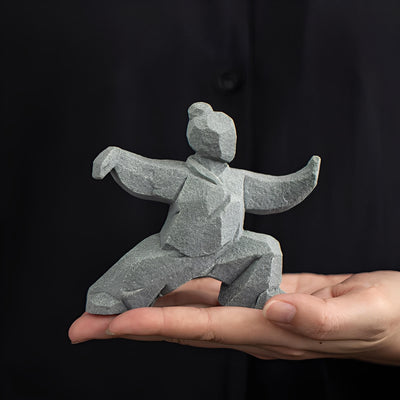 Wushu Flow Stone Figurines