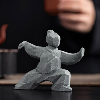 Wushu Flow Stone Figurines