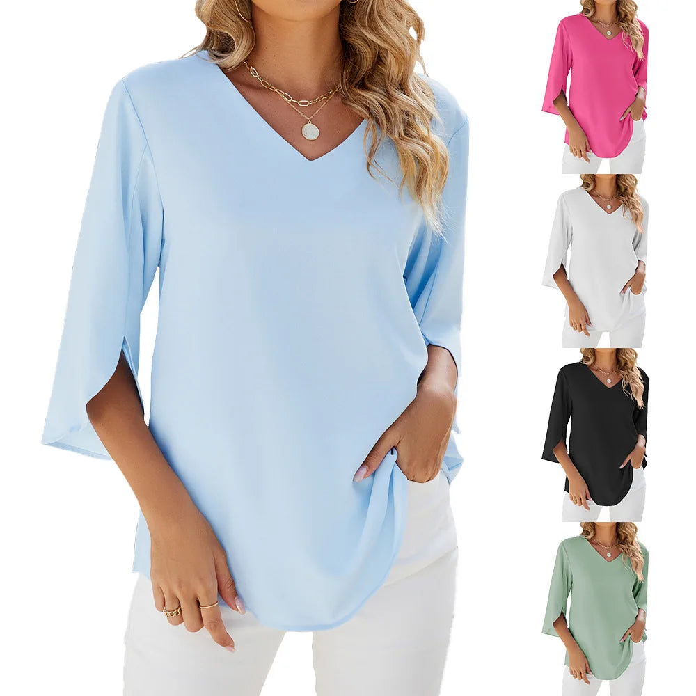 Helen | V-Neck Blouse