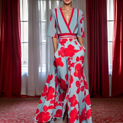 Jamie | Chic Floral Print Dress