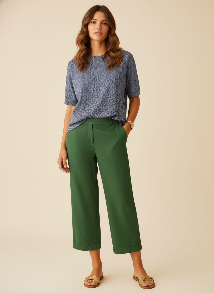 Noelle | Tailored Ankle Pants