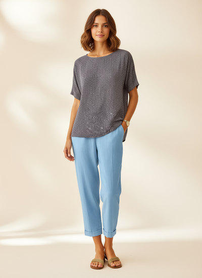 Noelle | Tailored Ankle Pants