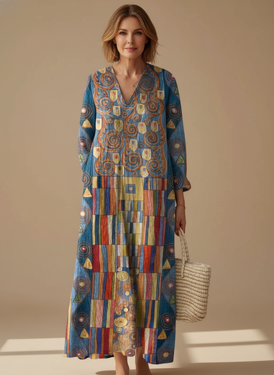 Marina Artistry | Cotton Wrap Dress