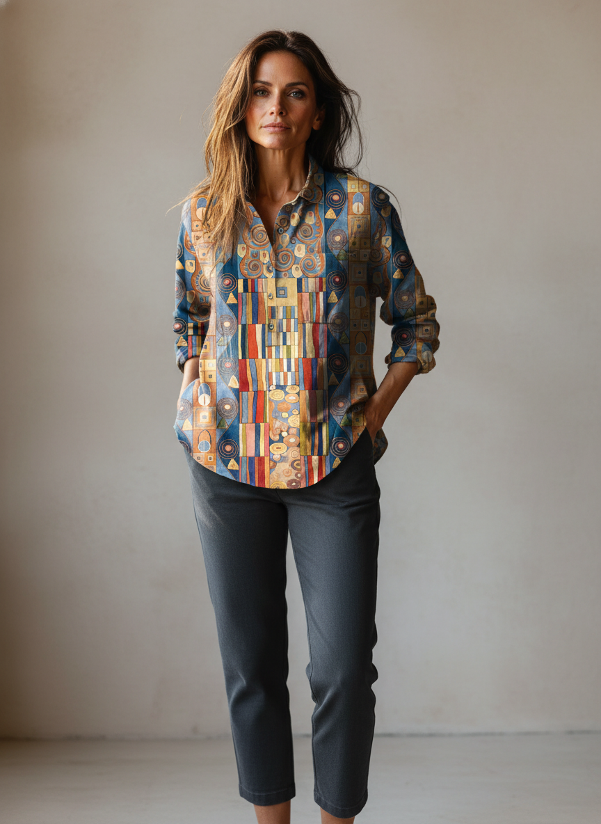 Marina Artistry | Cotton Wrap Dress