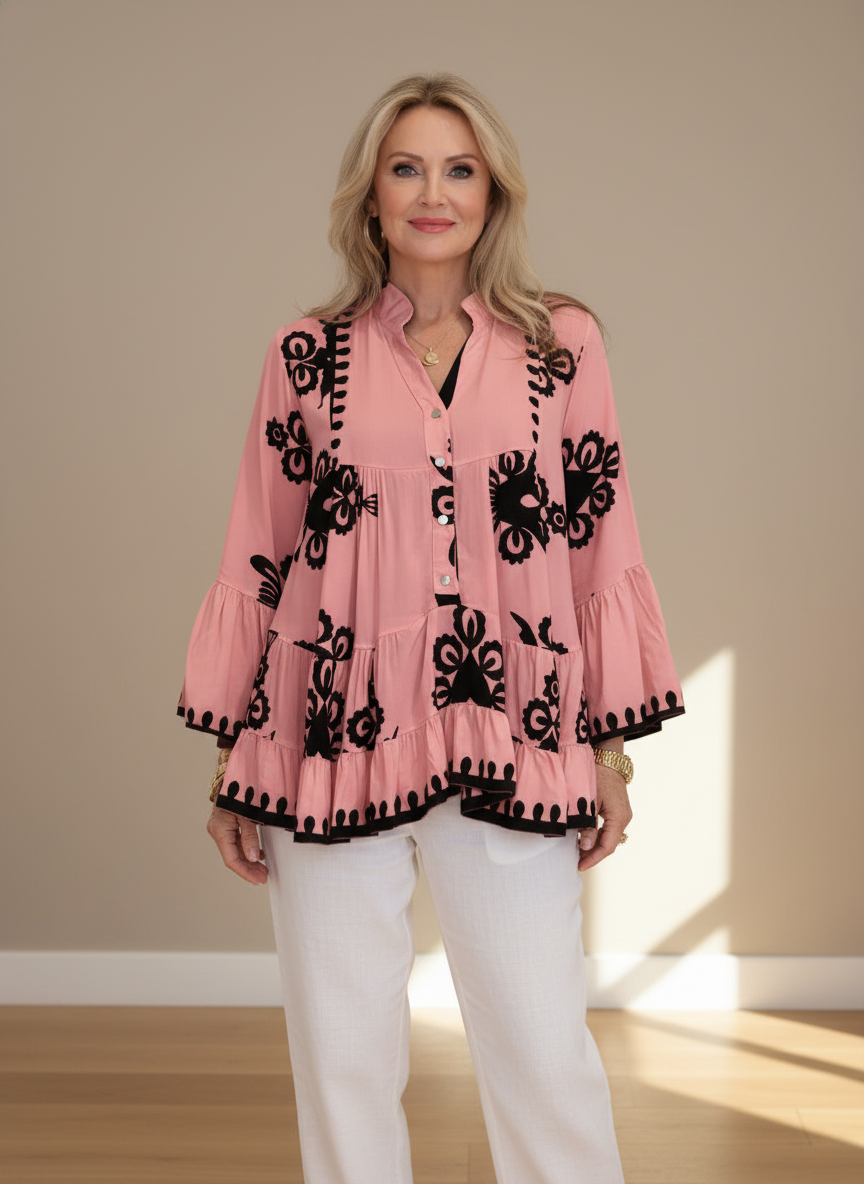 Elara Dune | Coastal Boho Top