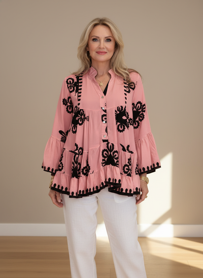 Elara Dune | Coastal Boho Top