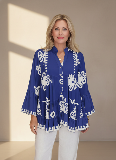 Elara Dune | Coastal Boho Top