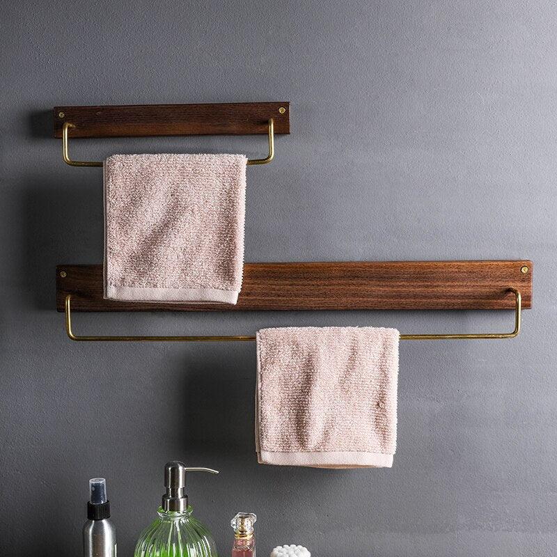 Wooden Towel Stand
