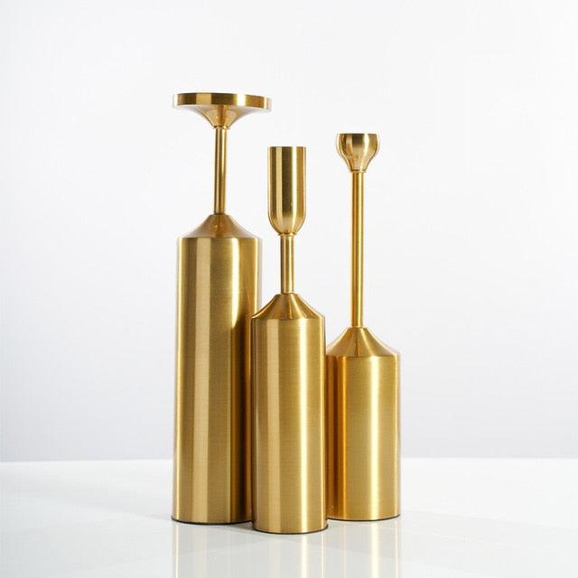 Gold Candle Stands