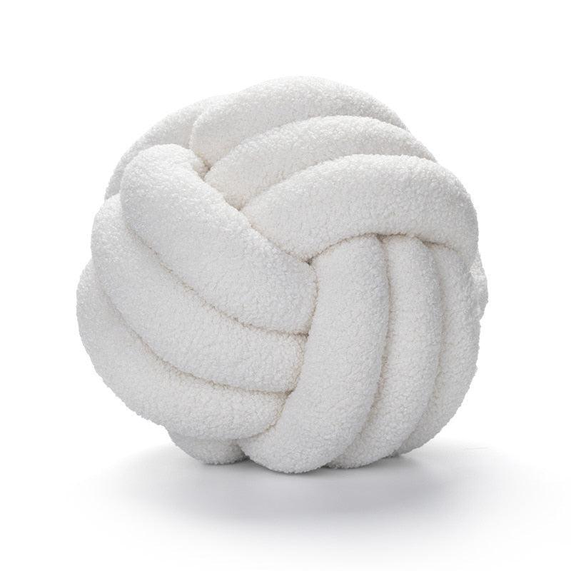 Triple Twist Cotton Fleece Cushion