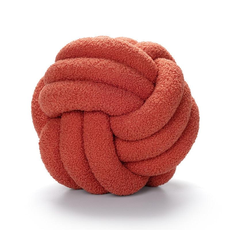 Triple Twist Cotton Fleece Cushion
