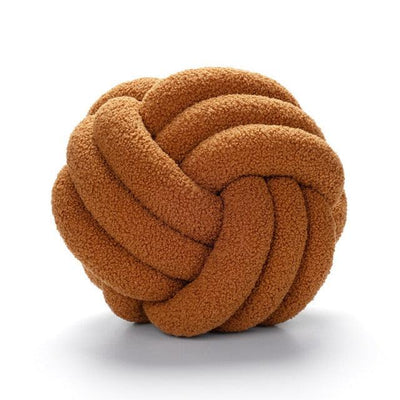 Triple Twist Cotton Fleece Cushion