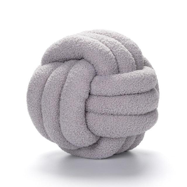 Triple Twist Cotton Fleece Cushion