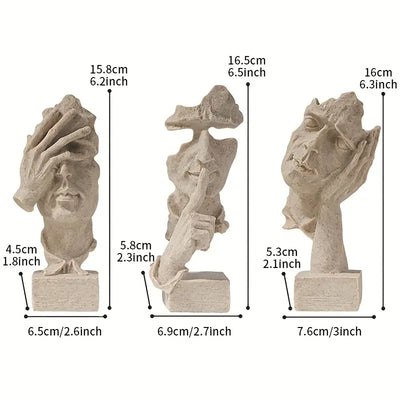 Meditations™ - 3pcs Sculpture Set