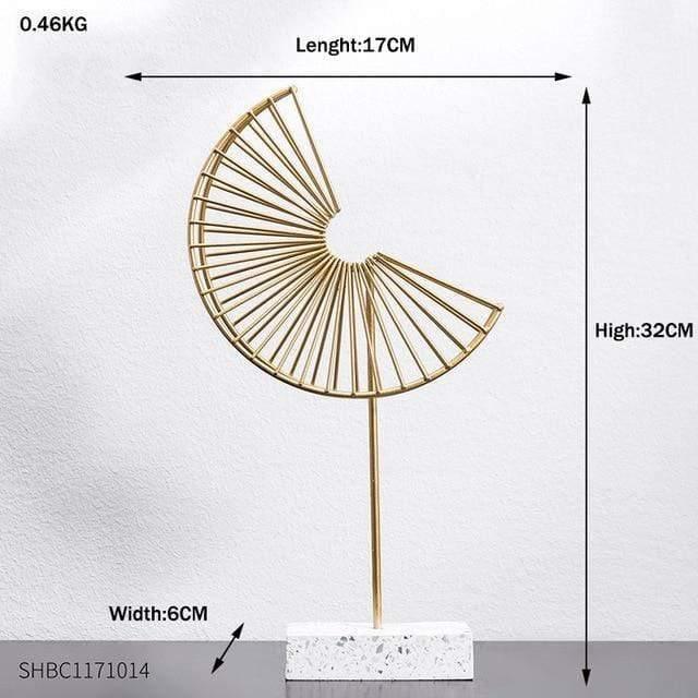 Leaf Decor Sculpture Figurines